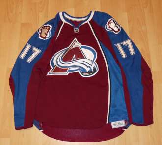 Jaroslav Hlinka #17 - Colorado Avalanche 2007/08 - game worn jersey