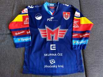 Miroslav Forman - HC Motor České Budějovice 2020/21 - game worn jersey
