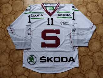 David Dvořáček - HC Sparta Praha - Spengler Cup 2021 - game issued jersey