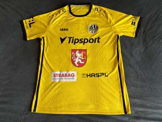 Filip Čihák #5 FC Hradec Králové 2023/24 yellow/away used shirt