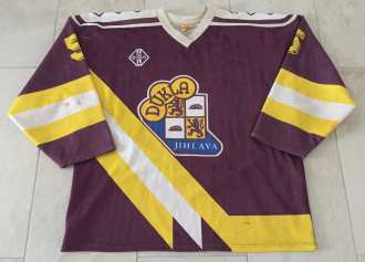 ASD Dukla Jihlava 1989/90 - Vladimír Kolek - game worn jersey