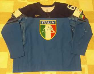 Tommaso Traversa, Olympic Qualification Bejijng 2022, Team Italy, Game worn jersey
