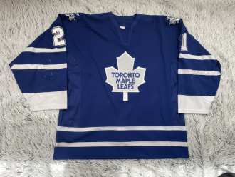 Robert Reichel Toronto Maple Leafs 2001/02 game worn jersey