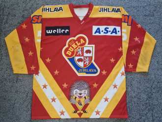 Dukla Jihlava - 2005/2006 - Ondřej Polák #5 - game worn jersey