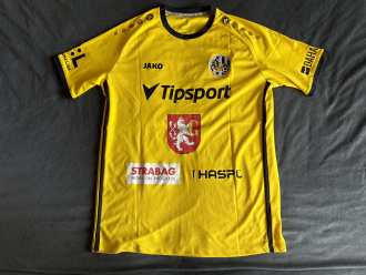 Petr Juliš #17 FC Hradec Králové 2023/24 yellow/away used shirt