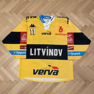 David ŠESTÁK #11 - HC Verva Litvínov - 2018/19 - game worn jersey