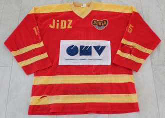 ASD Dukla Jihlava 1992/93 - Leoš Pípa - game worn jersey