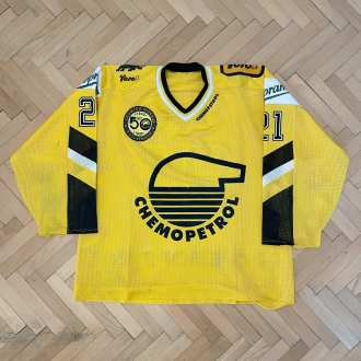 Radek MRÁZEK #21 - HC Chemopetrol Litvínov 1995/96 -  game worn jersey