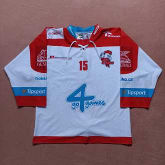 Jan Eberle #15 - HC Olomouc - 17/18 - set 1 - GW jersey