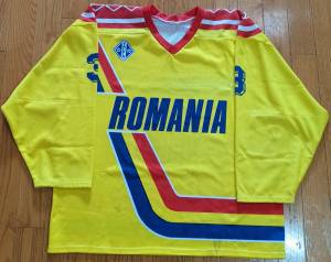 Ion Dimache Romania 1991 IIHF World Championships jersey