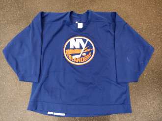 David Volek - New York Islanders - practice worn jersey - late 80´s / early 90´s
