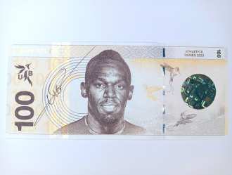 USAIN BOLT Value-note® - Collector Signed - G10 0000001