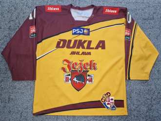 Dukla Jihlava - 2014/2015 - Richard Diviš #10 - game worn jersey