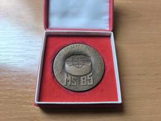 World Championship - 1985 - Prague - official participant medal