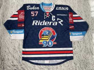 Rostislav Olesz HC Vítkovice 2018/19 game worn jersey