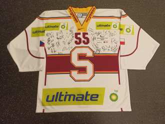 Brian Salcido - HC Sparta Praha - Spengler Cup 2010 - game worn jersey