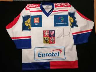 Lukáš Havel - Czech National Team - EHT - 2003/04 - game worn jersey