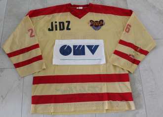 ASD Dukla Jihlava 1992/93 - Ladislav Prokůpek - game worn jersey