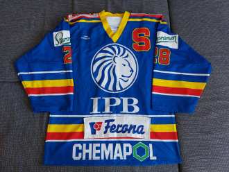 Radek Hamr - HC Sparta Praha 96/97 - game worn jersey