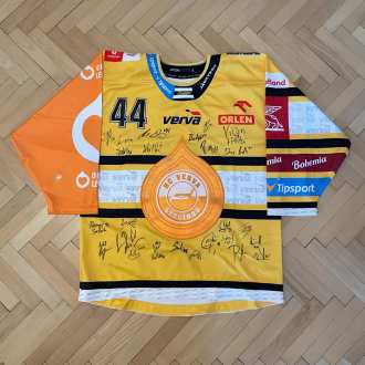 Aaron IRVING #44 - HC Verva Litvínov - charity set - 2021/22 - game worn jersey