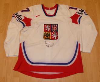 Jaroslav Hlinka #17 - World Championship 2009 - game worn jersey