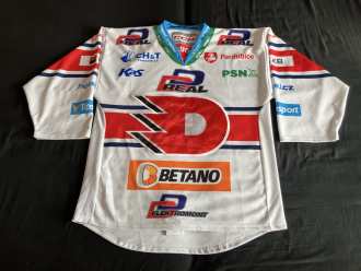 Robert Kousal #90 - Dynamo Pardubice 2023/24 game worn jersey (white/home)