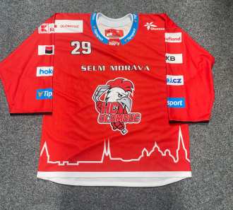 HC Olomouc #29 Petr Fiala jersey (1000. utkání Jiřího Ondruška)