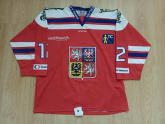 Radek Faksa - Czech National Team - Carlson Hockey Games 2018 - game worn jersey