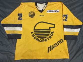Robert Kysela  #27 Chemopetrol Litvínov 1998/99 game worn jersey