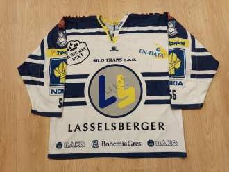 Milan Nedoma #55 - HC Lasselsberger Plzeň - 04/05 - game worn jersey