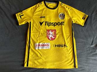 Michal Leibl #18 FC Hradec Králové 2023/24 yellow/away used shirt