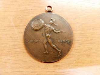 HC Sparta Praha - The first gold league medail - 1915