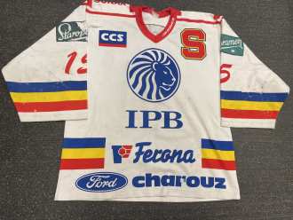 Martin Chabada HC Sparta Praha 1997/98 game worn jersey