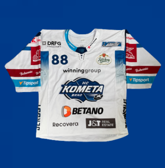 Kristián Pospíšil #88 / HC KOMETA BRNO / EHL 2022/2023 game worn jersey