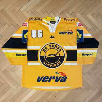 Peter JÁNSKÝ #86 - HC Verva Litvínov - 2014/15 - game worn jersey