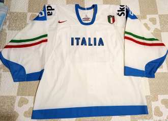 Daniel Bellissimo, WC Pool A 2010, Team Italy, Game worn jersey