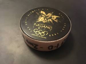 1998 Nagano Olympics game used puck signed by Dominik Hasek