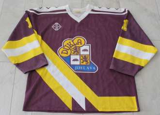 ASD Dukla Jihlava 1989/90 - Radovan Biegl game worn jersey