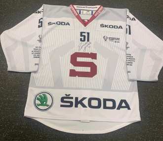 Roman Horák - HC Sparta Praha - Spengler Cup 2022 - game worn jersey