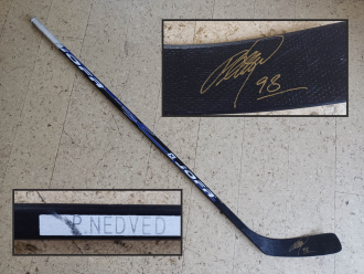 Petr Nedvěd - New York Rangers - early 2000´s - game used stick