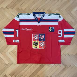 Tomáš PAVELKA #19 - 2017/18 - Česká Republika - game worn jersey