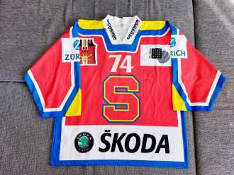 Radek Hamr - HC Sparta Praha - Spengler Cup 2003 - game worn jersey