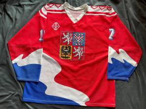 Jaroslav Spelda Czech 1993 U18 European Championship jersey