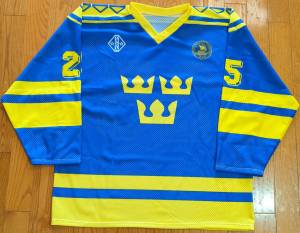 Sweden 1993 IIHF European U18 Championships jersey