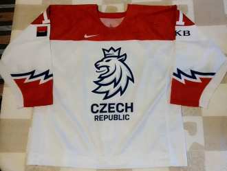 Adam Mechura, IIHF U20 World Championship 2022, Team Czech, Game worn jersey