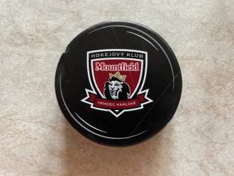 Czech Extraliga game used puck, HK vs SPA 3:2, 18/10/22 - 2nd period