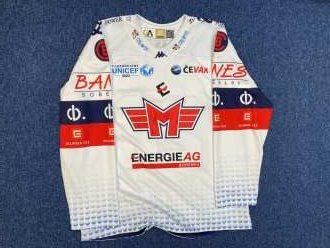 Matěj Toman #20 - Banes Motor České Budějovice preseason 2023/24 game worn jersey