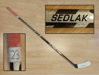 Lukáš Sedlák - HC Dynamo Pardubice - 2022/23 - game used stick