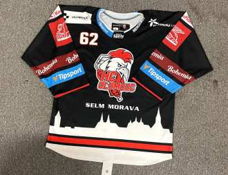 HC Olomouc #62 Karel Plášek 2022/23 game worn jersey