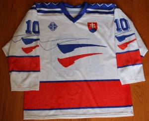 Slovakia 1993 IIHF European U18 Championships jersey